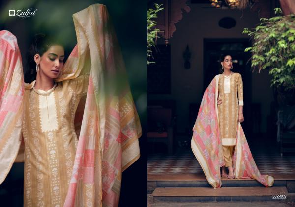 Zulfat Mashq Designer Cotton Dress Material Collection